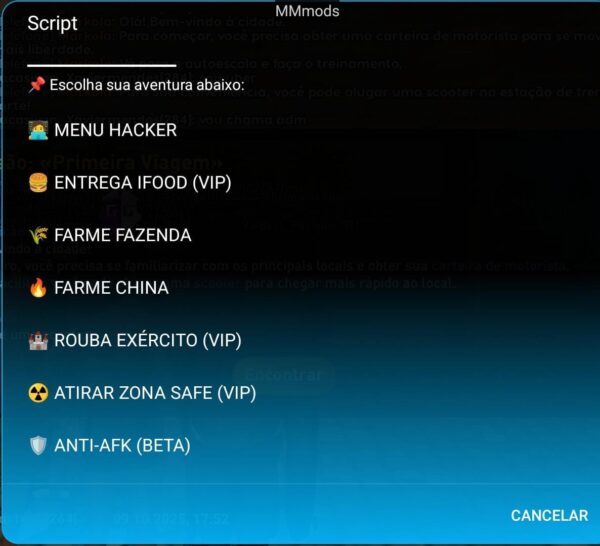 SCRIPT RIO RISE VITALICIO